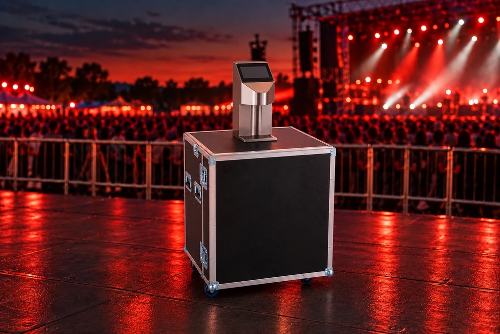 Event-Case geschlossen Rot